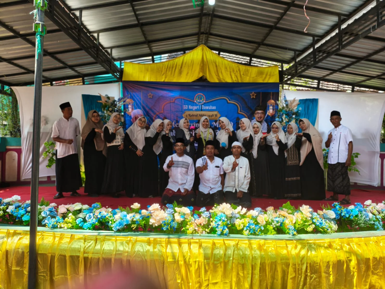 SD Negeri 1 Dawuhan Gelar Peringatan Maulid Nabi Muhammad SAW 1448 H dengan Khidmat